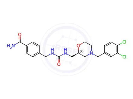 Chemical structure of GW 766994 Impurity 1