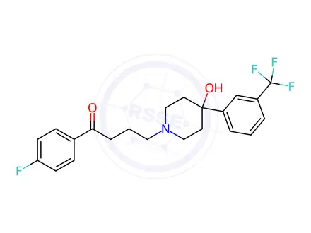 Chemical structure of Trifluperidol