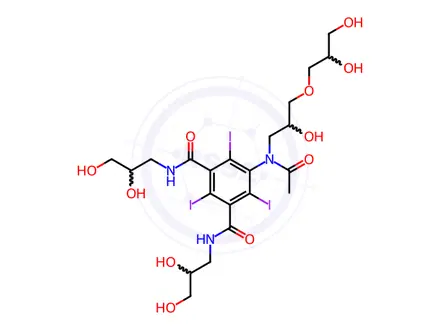 Chemical structure of Iohexol Impurity 2(Iohexol EP Impurity B)