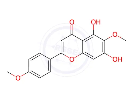 Chemical structure of Pectolinarigenin