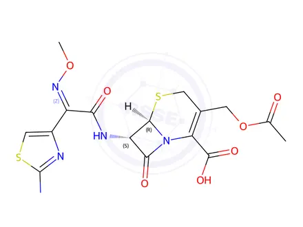 Chemical structure of Cefotaxime Impurity 27