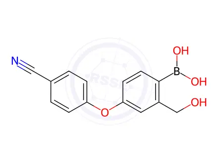 Chemical structure of Crisaborole Impurity 189