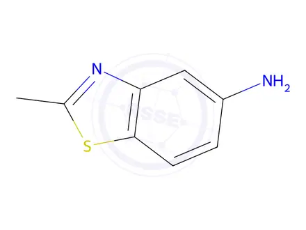 Chemical structure of 2-Methyl-1,3-benzothiazol-5-amine