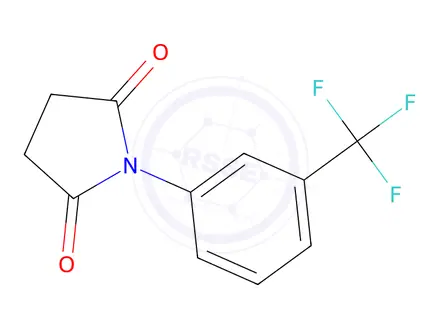 Chemical structure of N-(3-(TRIFLUOROMETHYL)PHENYL)SUCCINIMIDE
