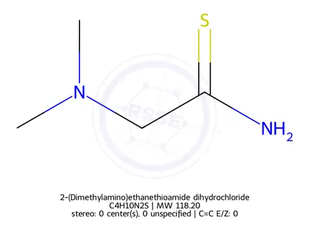 Chemical structure of Nizatidine EP Impurity H
