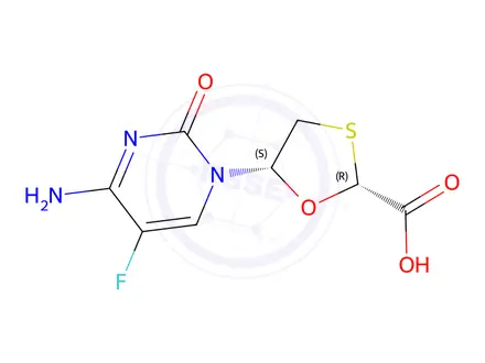 Chemical structure of Emtricitabine Impurity 70