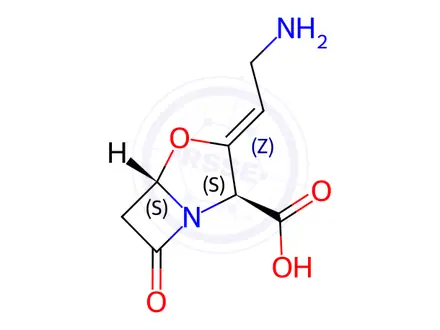 Chemical structure of Clavaminic Acid