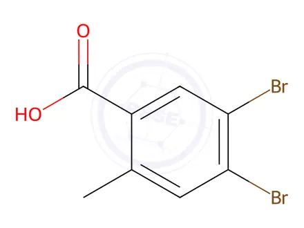 Chemical structure of Dapagliflozin dibromide Impurity
