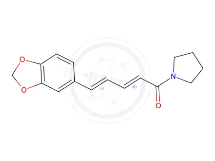 Chemical structure of Piperyline - API Standards