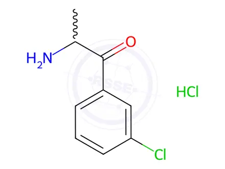 Chemical structure of Bupropion Impurity 84