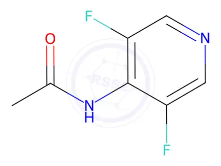 Chemical structure of N-(3,5-Difluoropyridin-4-yl)acetamide