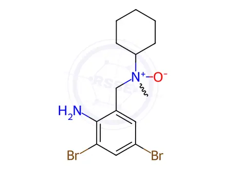 Chemical structure of Bromhexine N-Oxide