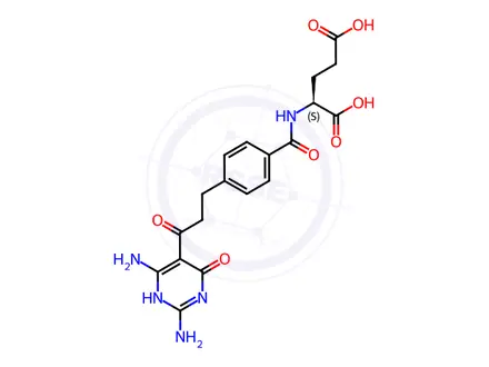 Chemical structure of Pemetrexed disodium Impurity 142