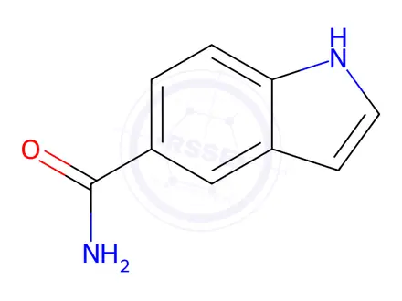 Chemical structure of 1H-Indole-5-carboxamide
