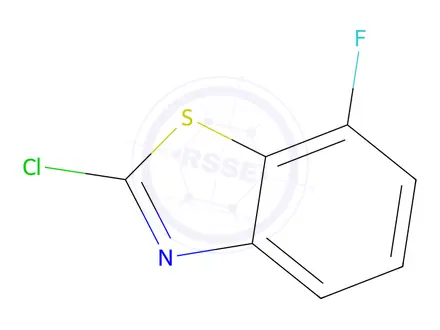 Chemical structure of 2-chloro-7-fluorobenzo[d]thiazole