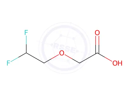 Chemical structure of (2,2-Difluoroethoxy)acetic Acid