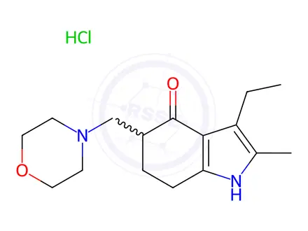Chemical structure of Molindone Hydrochloride