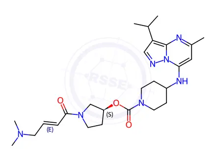 Chemical structure of LY-3405105