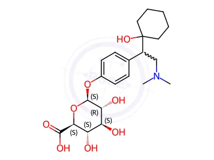 Chemical structure of Desvenlafaxine