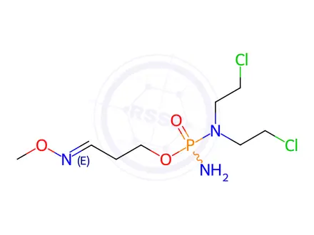 Chemical structure of Hydroxy Cyclophosphamide O-Methyloxime