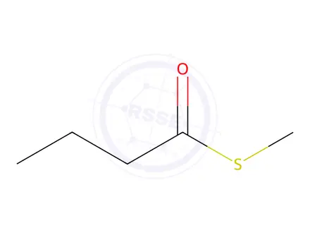 Chemical structure of Methyl thiobutyrate