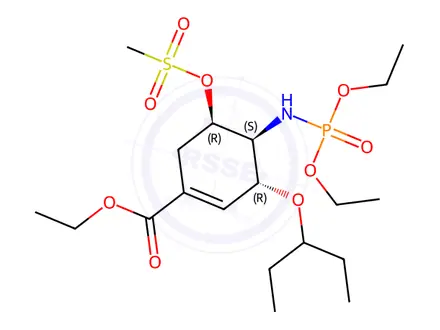 Chemical structure of Oseltamivir Phosphate Impurity 267