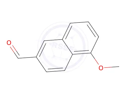 Chemical structure of 5-methoxynaphthalene-2-carbaldehyde