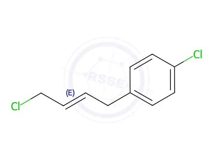 Chemical structure of (E)-1-Chloro-4-(4-chlorobut-2-en-1-yl)benzene