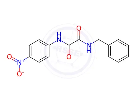 Chemical structure of N1-Benzyl-N1-(4-nitrophenyl)oxalamide