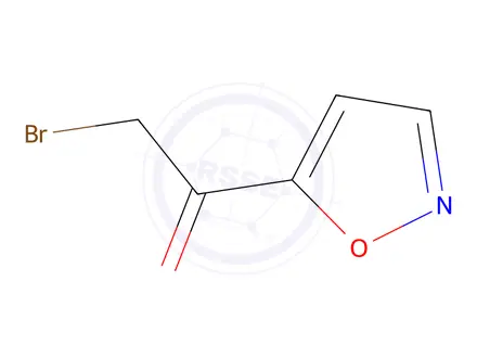 Chemical structure of Ethanone, 2-bromo-1-(5-isoxazolyl)-(9CI)