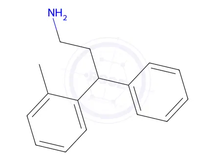 Chemical structure of 3-Phenyl-3-(o-tolyl)propan-1-amine
