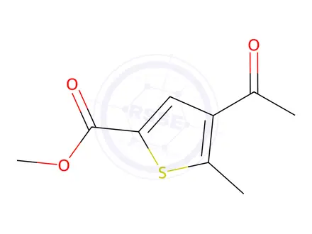 Chemical structure of Methyl 4-acetyl-5-methylthiophene-2-carboxylate