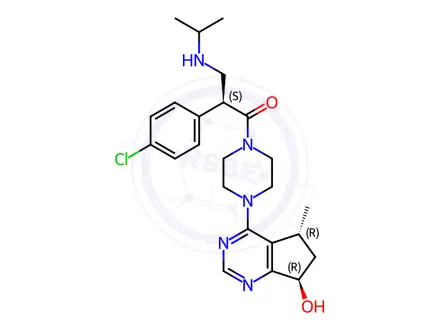 Chemical structure of Ipatasertib; Gdc-0068