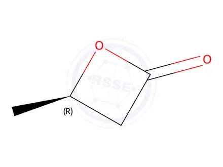 Chemical structure of r-butyrolactone