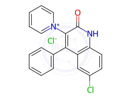 Chemical structure of Diazepam Impurity 14
