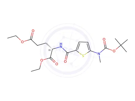 Chemical structure of Raltitrexed Impurity 50