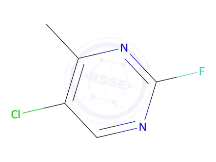 Chemical structure of 5-Chloro-2-fluoro-4-methylpyrimidine