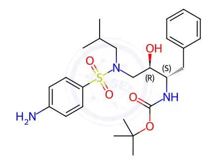 Chemical structure of Darunavir Impurity 79