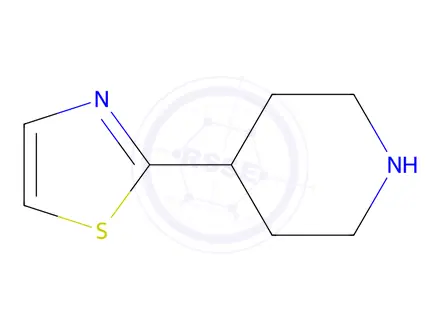 Chemical structure of 4-(1,3-Thiazol-2-yl)piperidine
