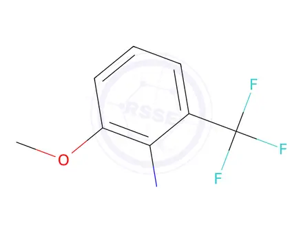 Chemical structure of 2-Methoxy-6-(trifluoromethyl)aniline