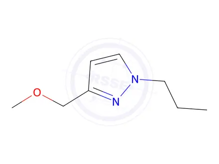 Chemical structure of 3-(Methoxymethyl)-1-propyl-1H-pyrazole