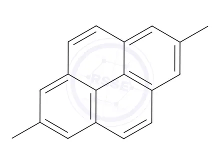Chemical structure of 2,7-Dimethylpyrene