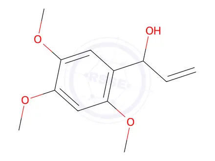 Chemical structure of 1-(2,4,5-Trimethoxyphenyl)prop-2-en-1-ol