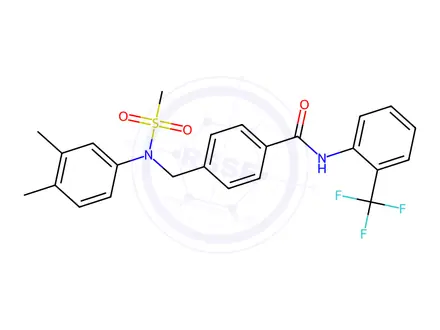 Chemical structure of WAY-622133