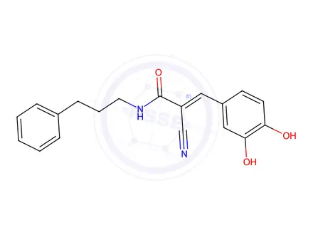 Chemical structure of AG 555