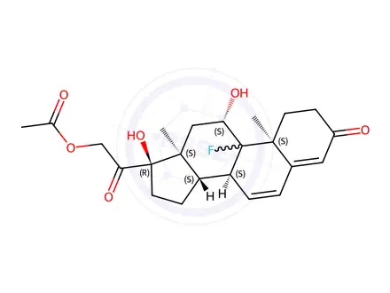 Chemical structure of Fludrocortisone Impurity 6