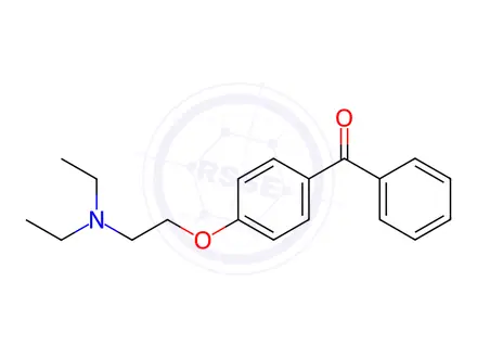 Chemical structure of Clomiphene EP Impurity B