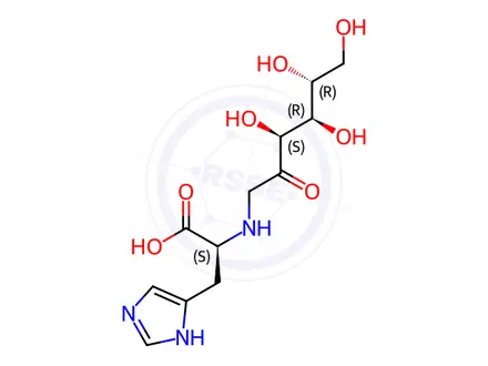 Chemical structure of Histidine Impurity 10