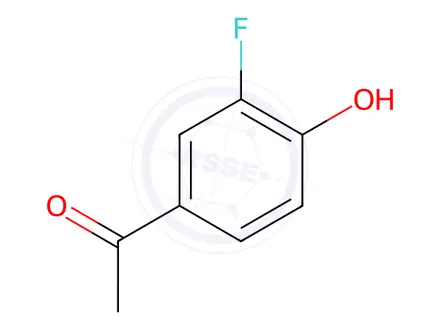 Chemical structure of 1-(3-Fluoro-4-hydroxyphenyl)ethan-1-one