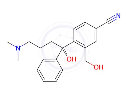 Chemical structure of Escitalopram Impurity 1